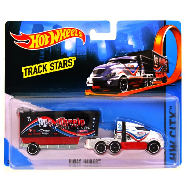 Camion Hot Wheels : Track Stars : Hiway Hauler - Mattel-BFM60-BGK23