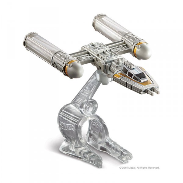 Mini vaisseau Star Wars Hot Wheels : Y-Wing Fighter - Mattel-CGW52-CGW59
