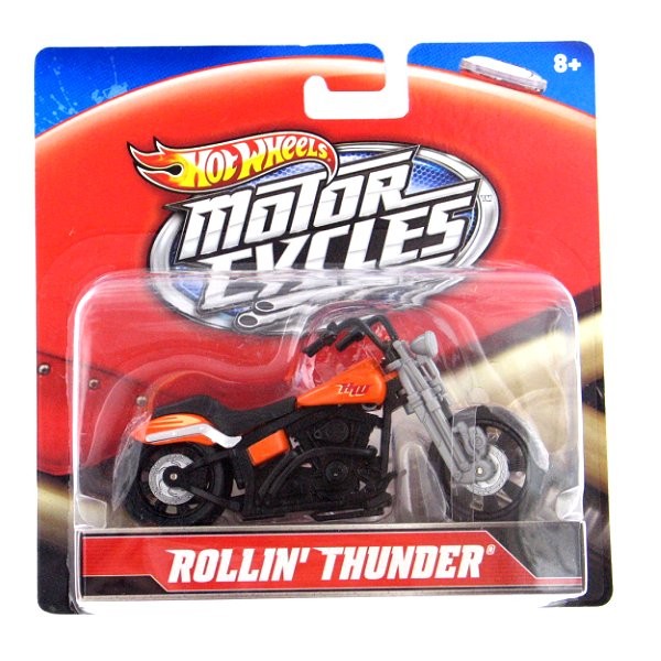 Moto - Hot Wheels - Motorcycles 1/18 : Rollin' Thunder - Mattel-X4221-X7721