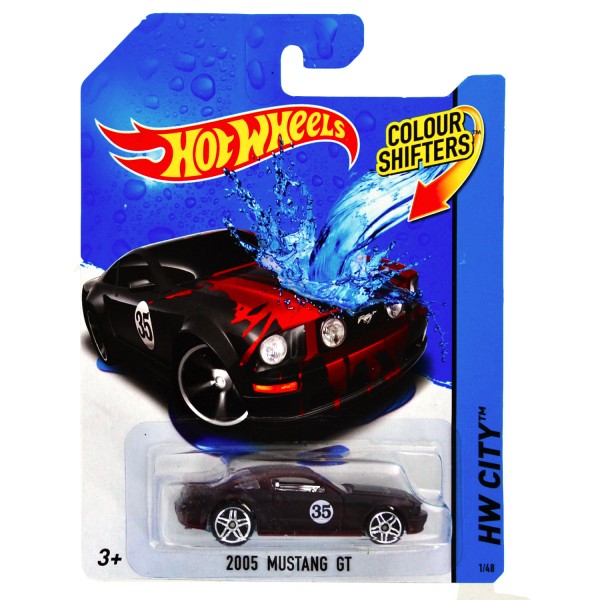 Voiture Hot Wheels : Colour Shifters : 2005 Mustang GT - Mattel-BHR15-BHR22