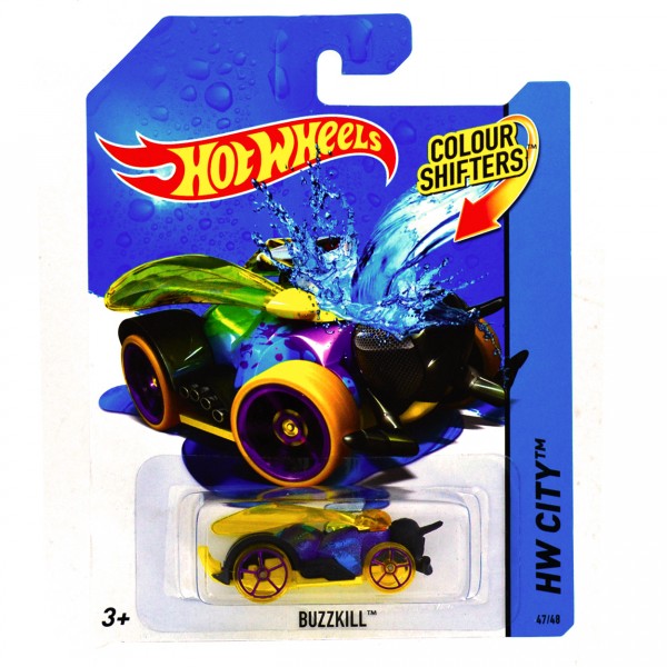 Voiture Hot Wheels : Colour Shifters : Buzzkill - Mattel-BHR15-BHR56