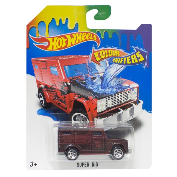 Voiture Hot Wheels : Colour Shifters : Super Rig - Mattel-BHR15-DKF92