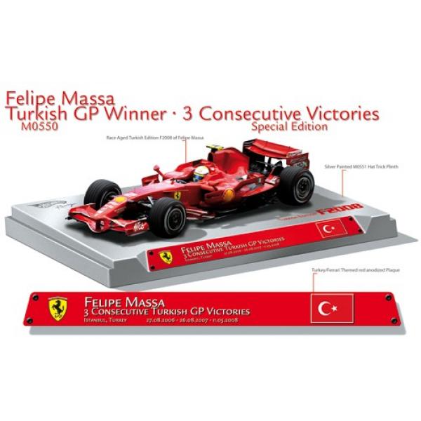 Ferrari F.Massa Hotwheels 1/18 - T2M-WM0550