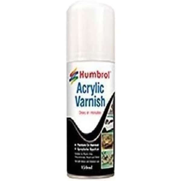 Bombe Acrylique 150 ml : 35 - Vernis brillant - Humbrol-AD6035