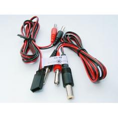 TX/RX CHARGE LEADS GRAUPNER - HP-WR-018