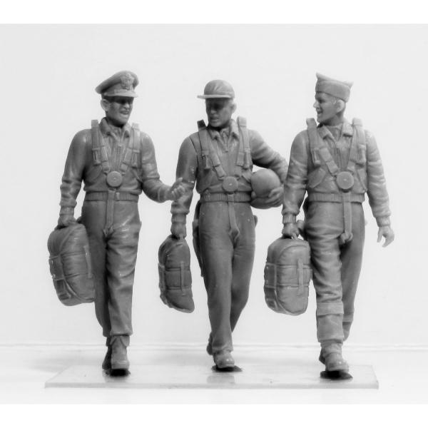 Figurines : USAAF Pilotes (1941-1945) - ICM-32104