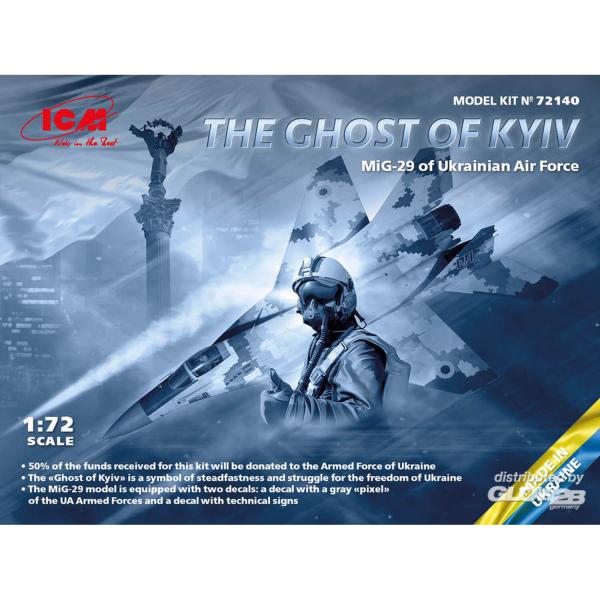 Maquette avion : MIG 29 The Ghost of Kyiv - ICM-72140