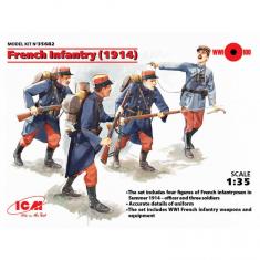 Figurines : Infanterie française (1914)