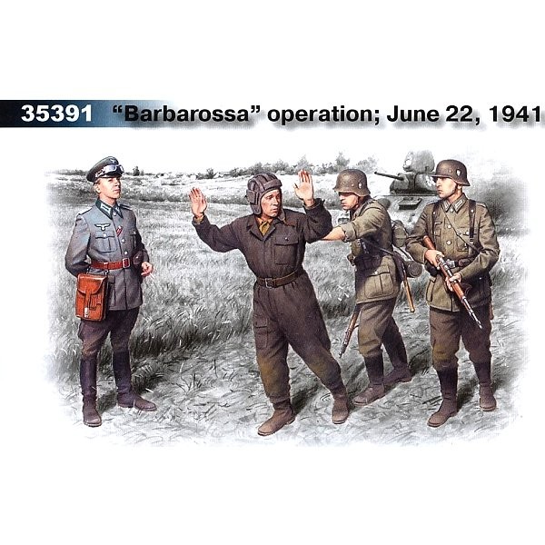 Figurines 2ème Guerre Mondiale : Opération Barbarossa 22 juin 1941 - ICM-35391