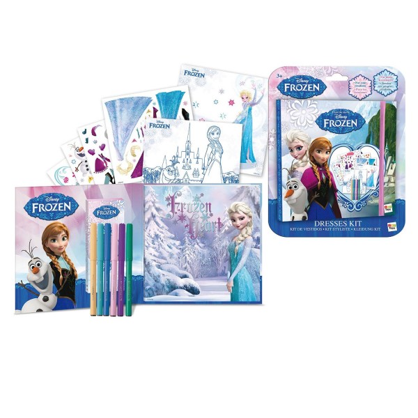Loisirs créatifs : Kit de styliste La Reine des Neiges (Frozen) - Imc-016019