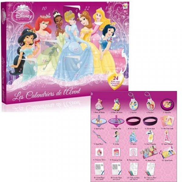 Figurine Calendrier de l'avent : Princesses Disney - Imc-210509