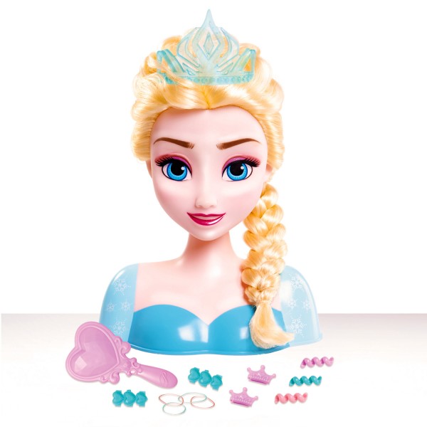 Tête à coiffer Elsa La Reine des Neiges (Frozen) - IMC-016149