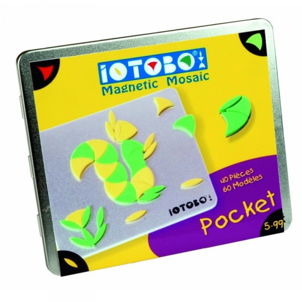 Iotobo Mosaïques Pocket : Jaune et vert - Iotobo-ITBCD/J