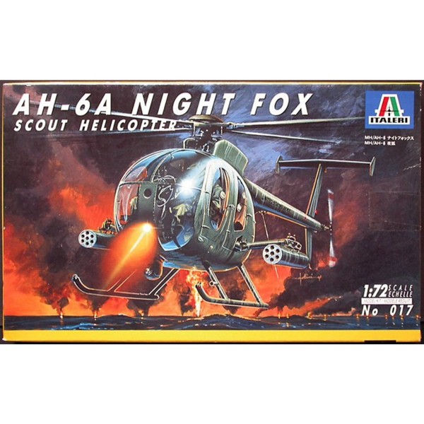 AH-6 Night Fox Italeri 1/72 - Italeri-017