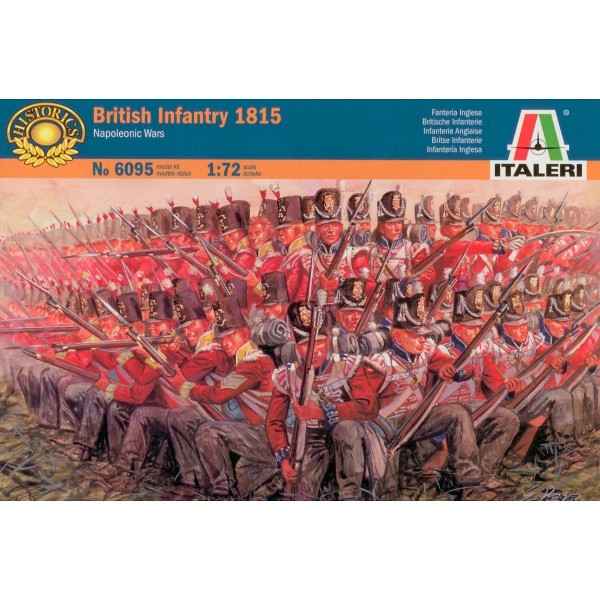 Infanterie Britannique 1815 Italeri 1/72 - Italeri-6095