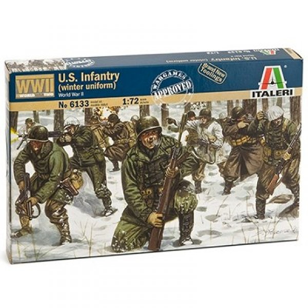 Infanterie U.S. tenue hivernale Italeri 1/72 - Italeri-6133