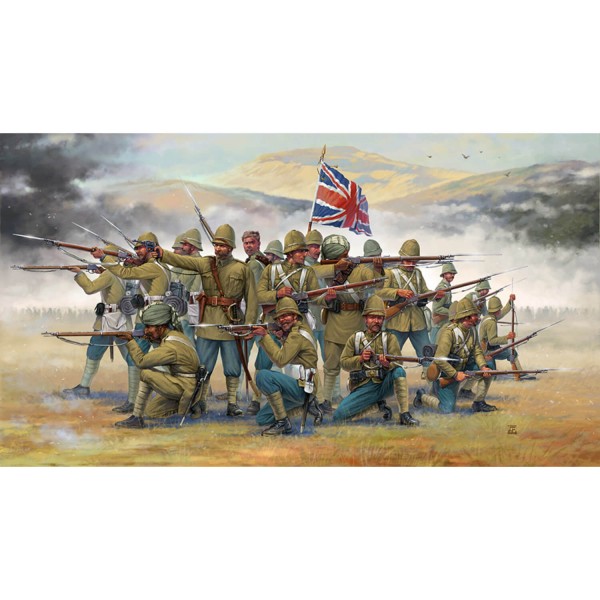 Figurines militaires : Infanterie Britannique/Sepoys - Italeri-I6187