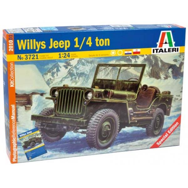 Jeep Willys Italeri 1/24 - T2M-I3721