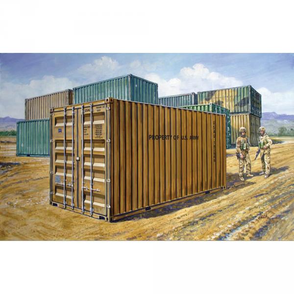 Maquette Container 20' echelle 1/35 Italeri  - Italeri-I6516