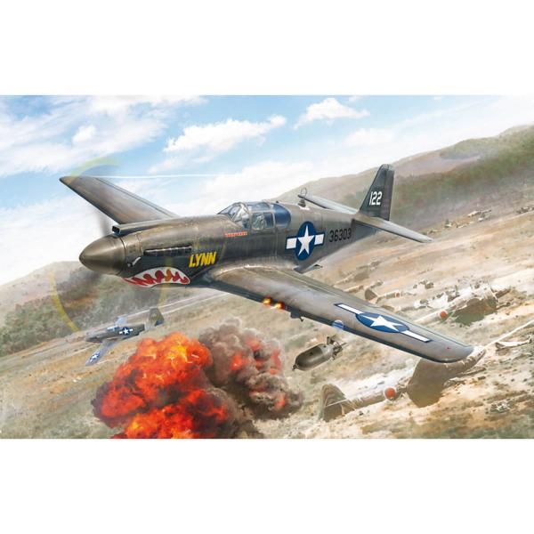 Maquette avion : P-51A Mustang - Italeri-I1423