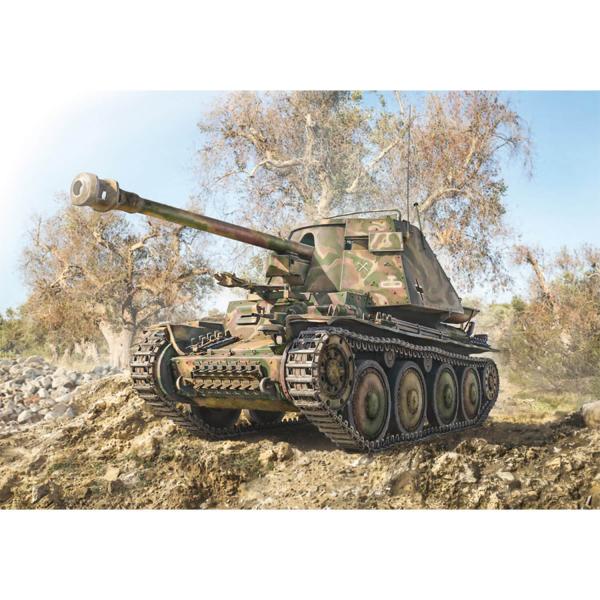 Maquette char : Marder III Ausf. H Sd. Kfz.138 - Italeri-I6566
