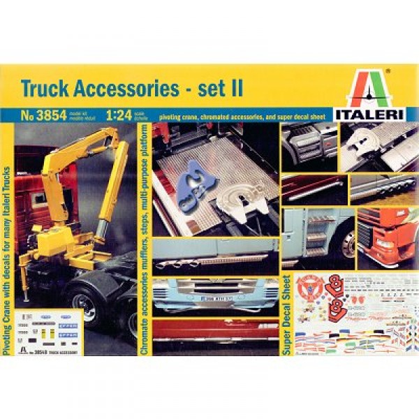 Accessoires pour camions Italeri 1/24 : Set II - Italeri-3854