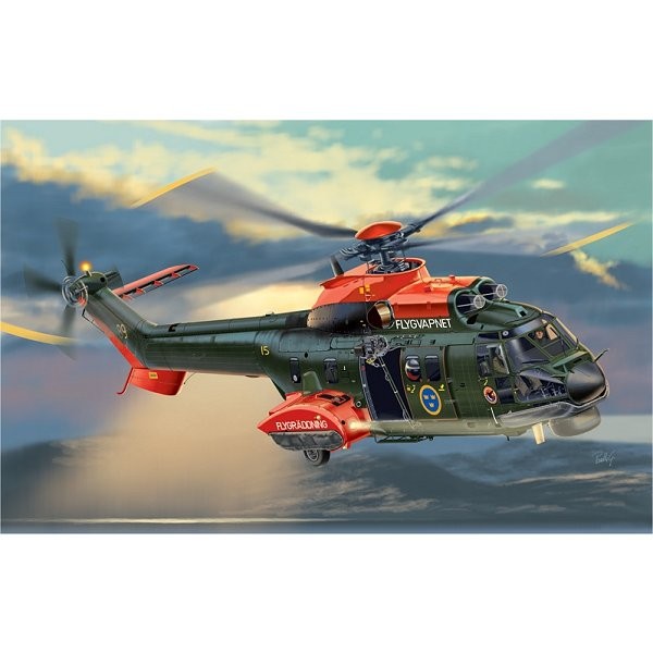 Maquette hélicoptère : AS.532 Cougar - Italeri-1325