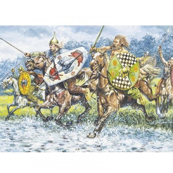 Figurines Cavalerie Celte - Italeri-6029