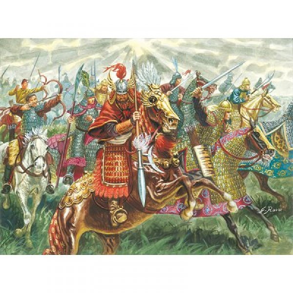 Figurines Cavalerie chinoise 13ème siècle - Italeri-6123