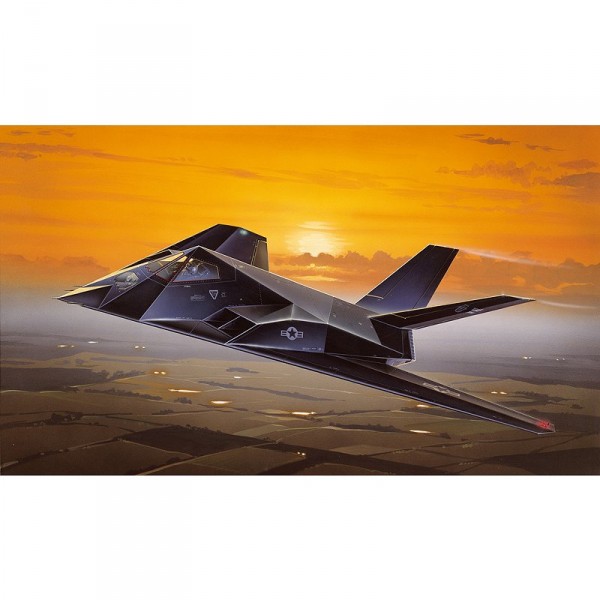 Maquette avion : F-117A Stealth Nighthawk - Italeri-189