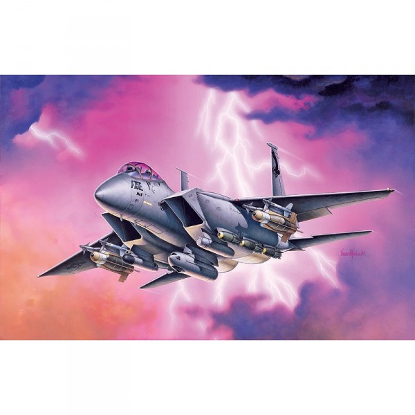 Maquette avion : F-15 E Strike Eagle - Italeri-166