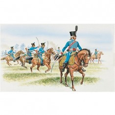 Figurines Guerres napoléoniennes : Hussards Français