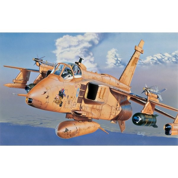 Maquette avion : Jaguar GR.1 - Italeri-067