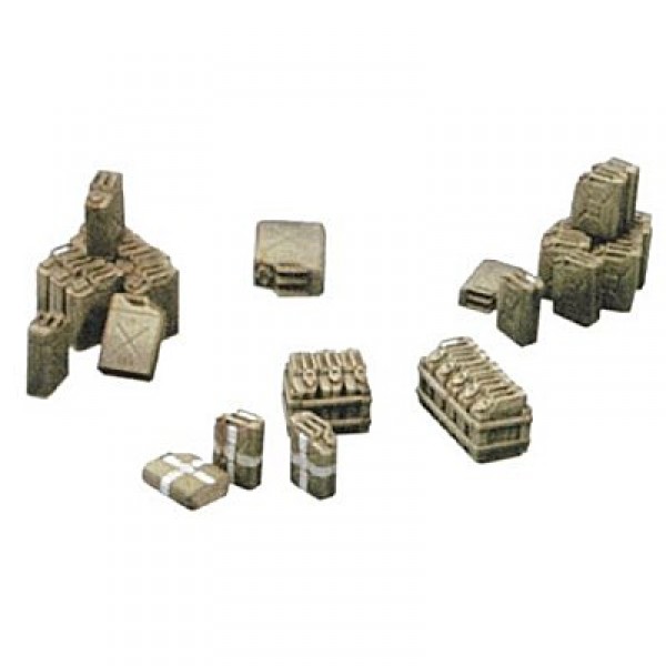 Accessoires militaires : Jerrycans - Italeri-402