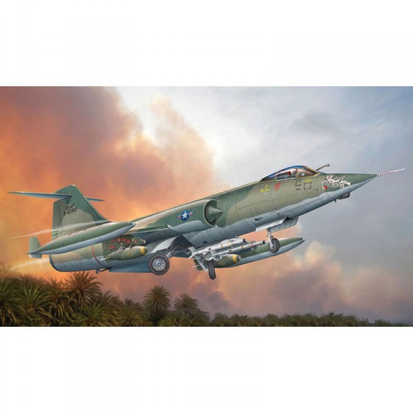 Maquette Avion Militaire : F-104C Starfighter - Italeri-2504