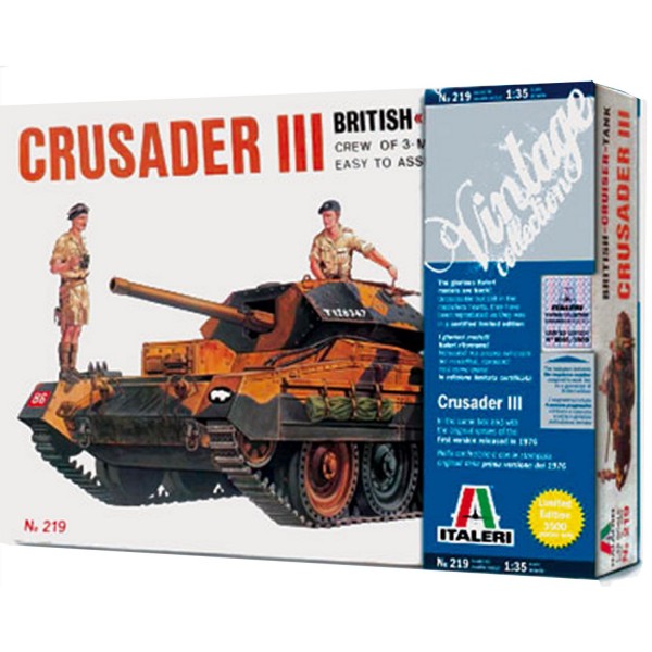 Maquette char : Crusader Mk.III - Italeri-219