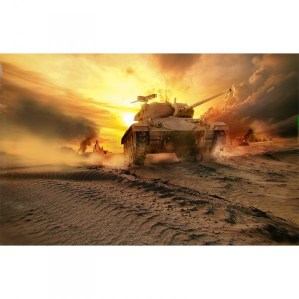 Maquette char : World of Tanks : M24 Chaffee - Italeri-36504