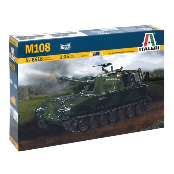 Maquette char 1/35 : M108 - Italeri-6518