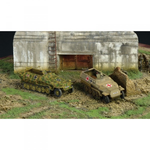Maquette Half-track : Sd.Kfz.251/1 Ausf.D (x2) - Italeri-7516