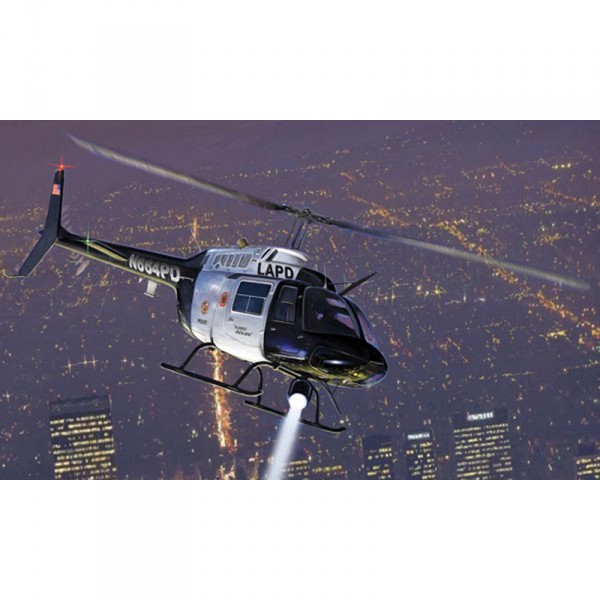 Maquette hélicoptère : Bell 206 Jet ranger - Italeri-1372