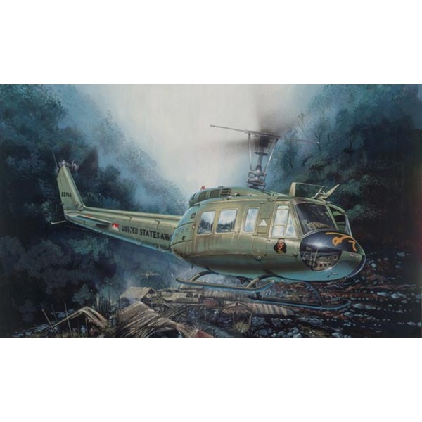 Maquette hélicoptère : UH 1D - Italeri-849