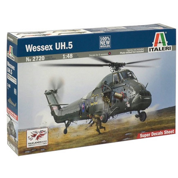 Maquette hélicoptère : Wessex UH.5 Malouines - Italeri-2720