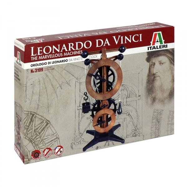 Maquette machine Léonard de Vinci : Horloge - Italeri-3109