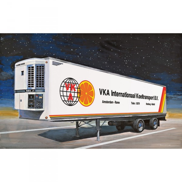 Maquette remorque de camion : Semi Frigorifique 40' - Italeri-3896