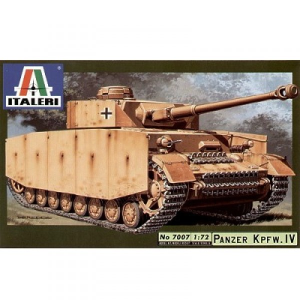 Maquette Char : Panzer IV  - Italeri-7007