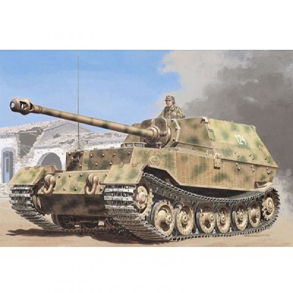 Maquette Char : Sd. Kfz. 184 Panzerjäger Elefant  - Italeri-7012