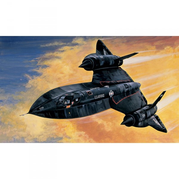 Maquette avion : SR-71 Blackbird avec Drone - Italeri-145