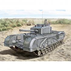 Maquette char : Churchill Mk.III - Mk.III 75mm - MK.IV - AVRE - Mk.V - NA 75 - Mk.VI