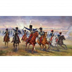 Figurines militaires : 11ème Hussards Britannique Guerre de Crimée