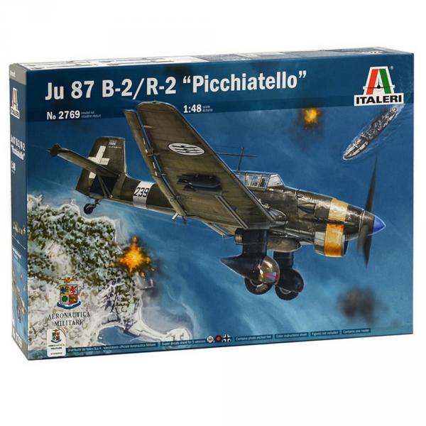 Maquette avion : Ju87B-2/R2 Stuka Picch - Italeri-I2769